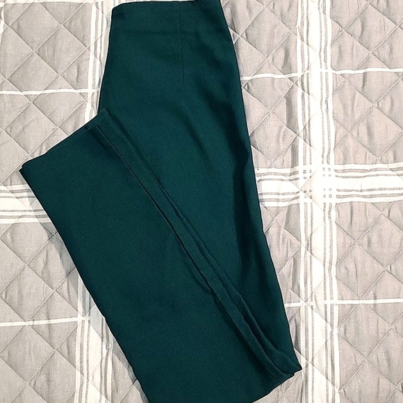 H&m green skinny dress pants - Picture 6 of 9